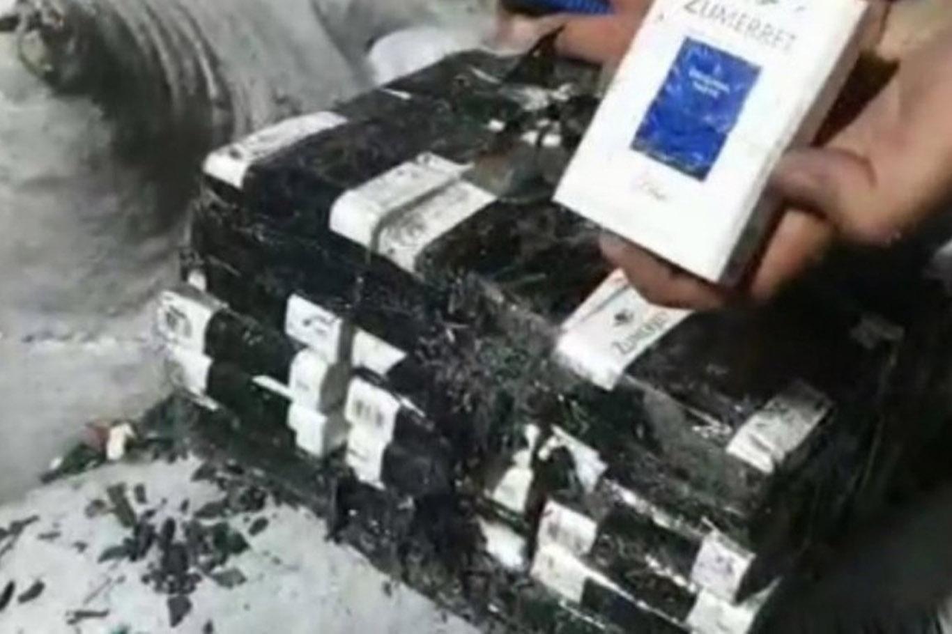 38 bin paket gümrük kaçağı sigara ele geçirildi